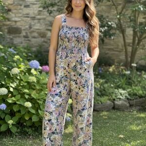 Dokotoo Floral Jumpsuit
